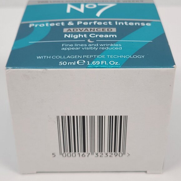 No7 Protect & Perfect Intense Advanced Night Cream 50ml NIB - Picture 5 of 5